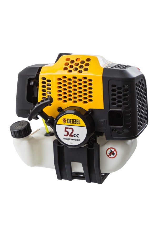 Триммер бензиновый мультифункциональный DGT-52S-MAX, 52 см3, разъёмная штанга Denzel