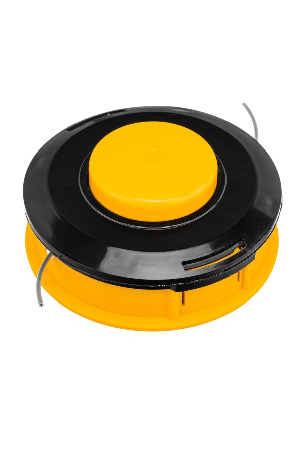 Катушка для триммера универсальная, подходит ко всем косам, идущим в комплекте с ножами Denzel