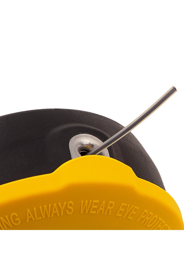 Катушка универсальная триммерная, гайка М10 х 1.25, М8, М12, винт М8-М10, левая резьба, шаг 1.5 мм Denzel