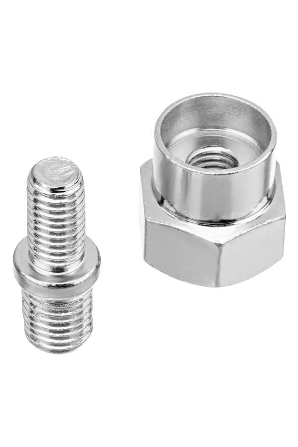 Катушка универсальная триммерная, гайка М10 х 1.25, гайка М8, винт М8-М10, левая резьба, шаг 1.25 мм Denzel