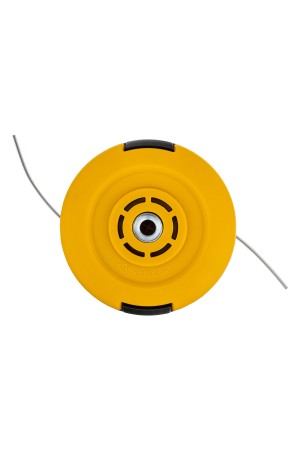 Катушка универсальная триммерная, гайка М10 х 1.25, гайка М8, винт М8-М10, левая резьба, шаг 1.25 мм Denzel