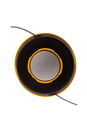 Катушка триммерная полуавтоматическая, легкая заправка лески, гайка M10x1.25, винт M10-M10, подшипник Denzel