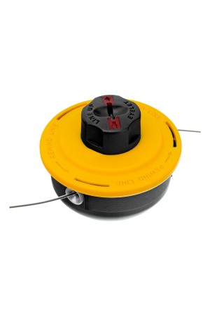 Катушка триммерная полуавтоматическая, легкая заправка лески, гайка M8x1.25, винт M8-M8 Denzel