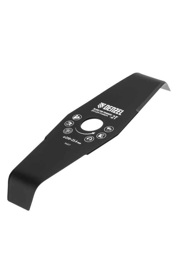 Диск для триммера мульчирующий, 250 х 25,4 толщина 2,5 мм, 2 лезвия Denzel