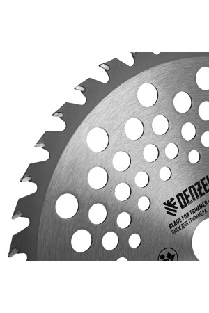 Диск для триммера, 230 х 25.4 мм, толщина 1.3 мм, 40 зубьев Denzel