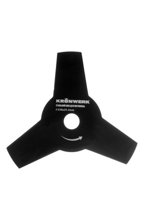 Нож для триммера 230х25,4, 3 лезвия Kronwerk