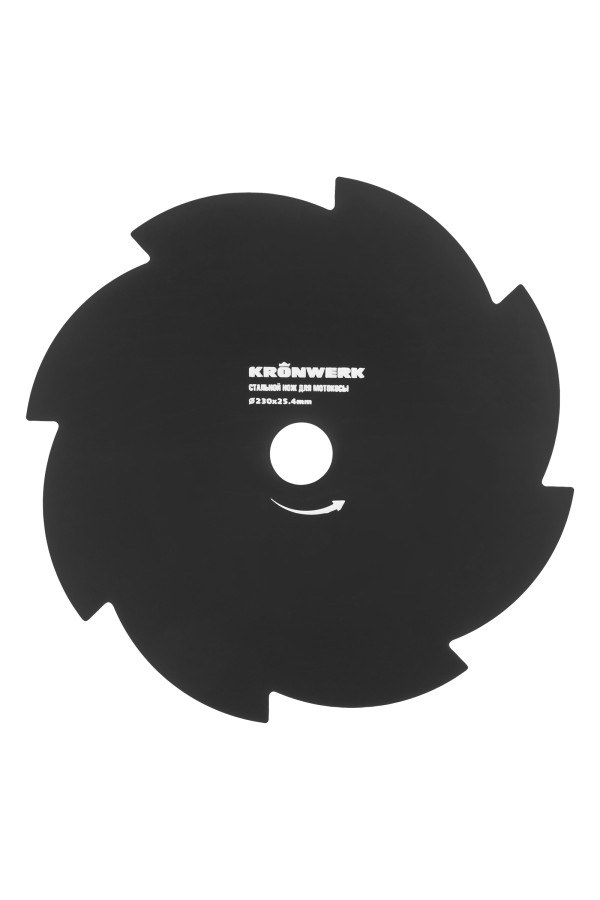 Нож для триммера 230х25,4, 8 лезвий Kronwerk