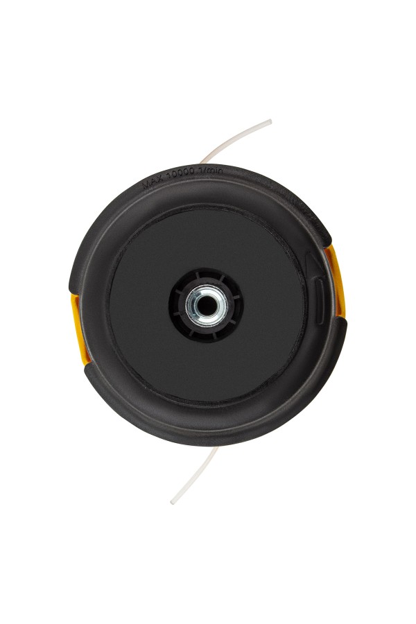 Катушка для мотокосы, полуавтомат.,легкая загрузка лески, гайка M10x1,25, алюм.кнопка Kronwerk