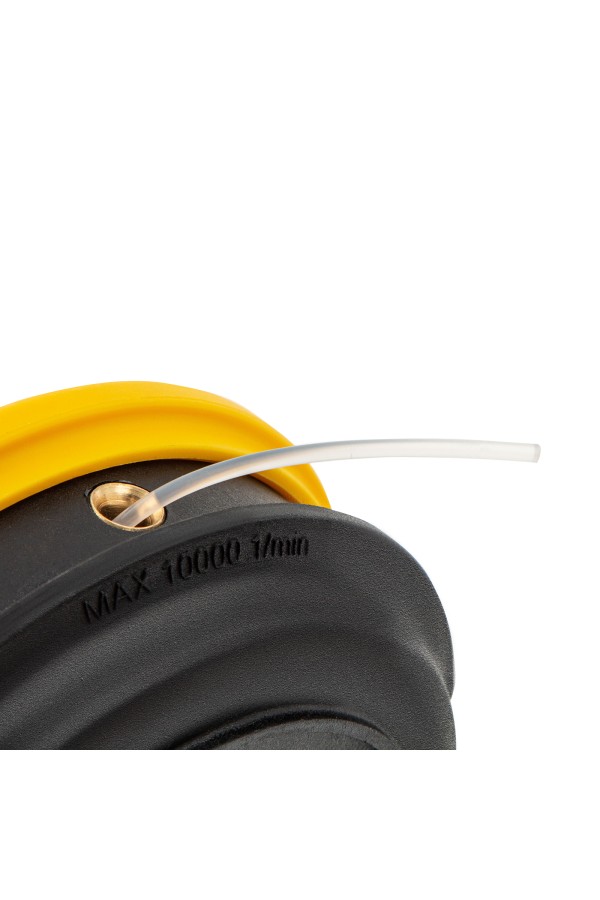 Катушка для мотокосы, полуавтомат.,легкая загрузка лески, гайка M10x1,25, алюм.кнопка Kronwerk