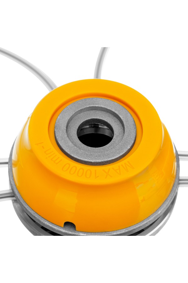 Головка триммерная универсальная, алюминиевый корпус, леска до 4 мм Denzel