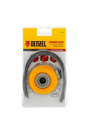 Головка триммерная универсальная, алюминиевый корпус, леска до 4 мм Denzel