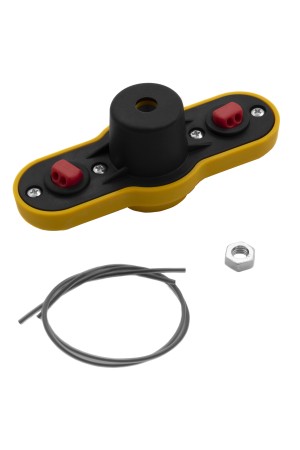 Головка триммерная универсальная гайка М8 х 1.25 левая Denzel