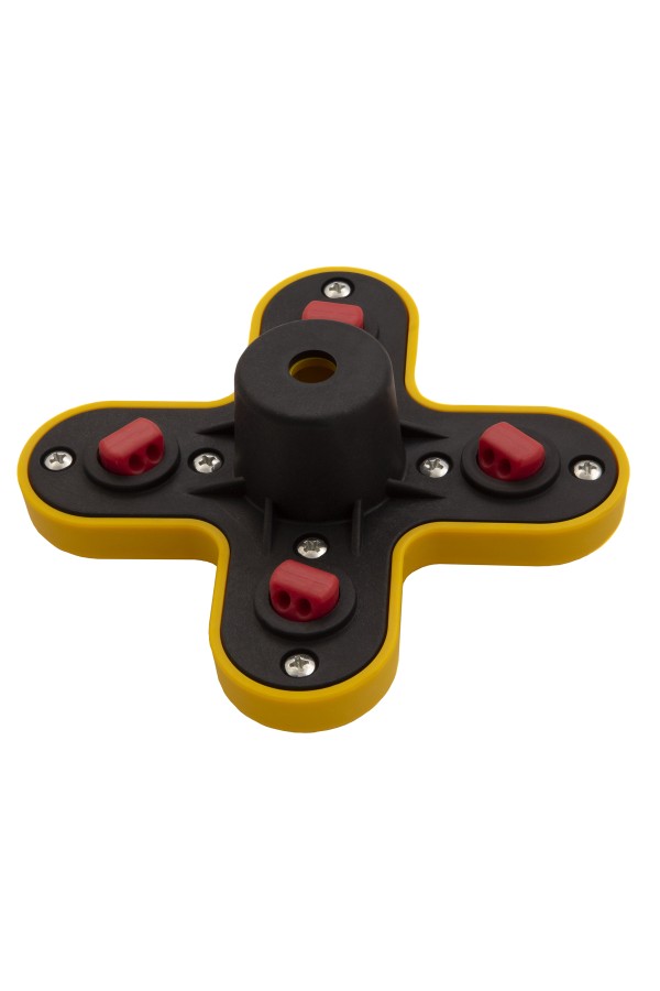 Головка триммерная универсальная гайка М10 х 1.25 левая Denzel