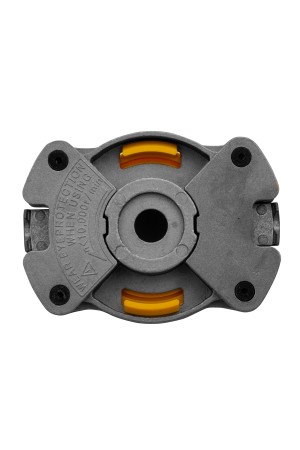 Головка триммерная универсальная алюминий, шайба 8 мм, 10 мм Denzel