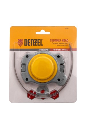 Головка триммерная универсальная алюминий, шайба 8 мм, 10 мм Denzel