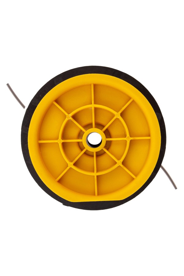 Катушка триммерная полуавтомат, шестигранник HEX х 15/6, болт М6 правый, М8 правый, М8 левый Denzel