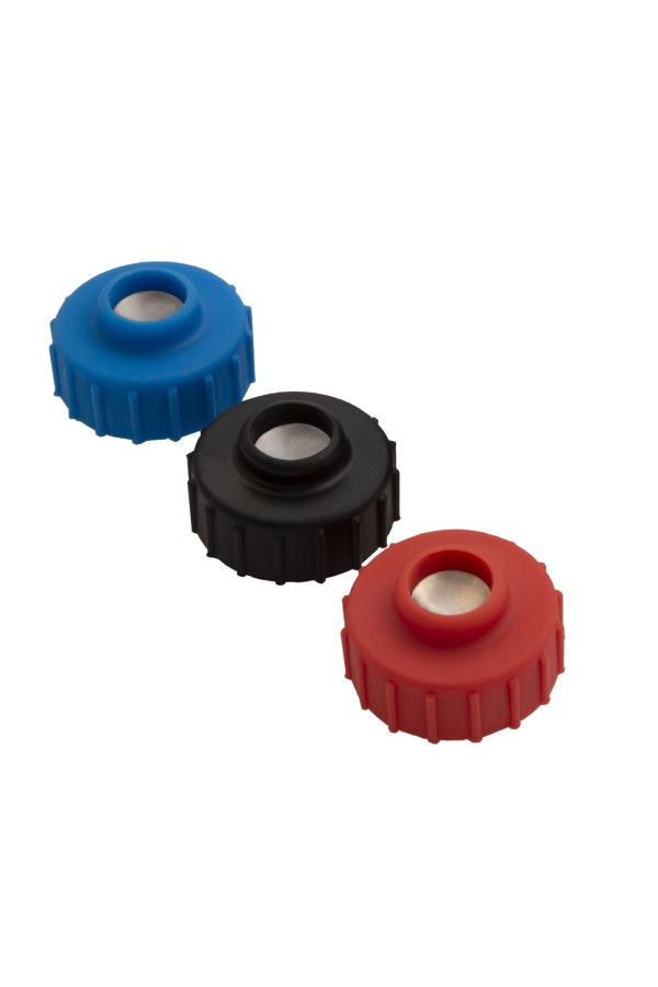 Катушка триммерная полуавтомат, шестигранник HEX х 15/6, болт М6 правый, М8 правый, М8 левый Denzel