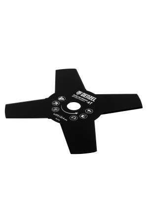 Диск для триммера , 255 х 25,4   4 лезвия// Denzel