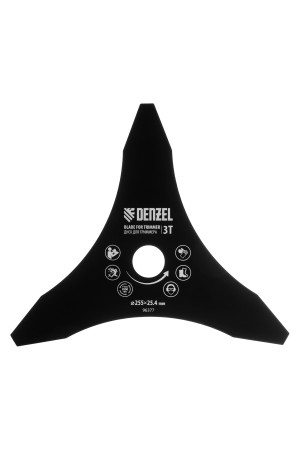 Диск для триммера, 255 х 25,4  3 лезвия// Denzel