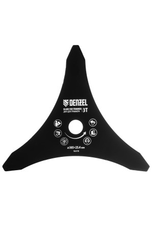 Диск для триммера , 305 х 25,4   3 лезвия// Denzel