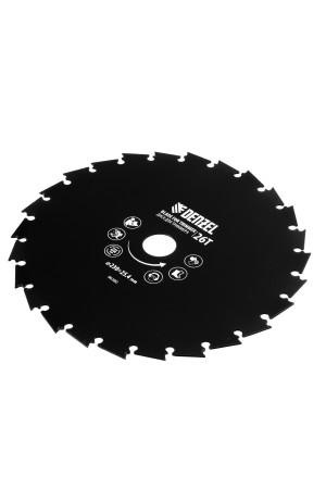 Диск для триммера  c долотообразной формой зуба,  230 х 25,4  26 зубов// Denzel