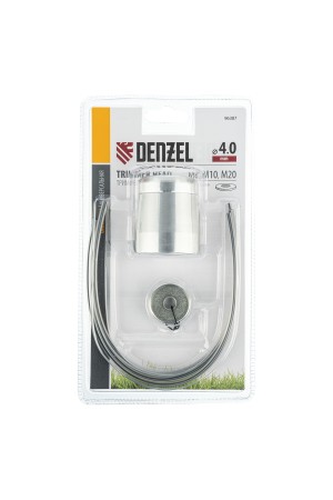 Головка триммерная универсальная быстрозажимная, шайба М8,М10,М20 //Denzel