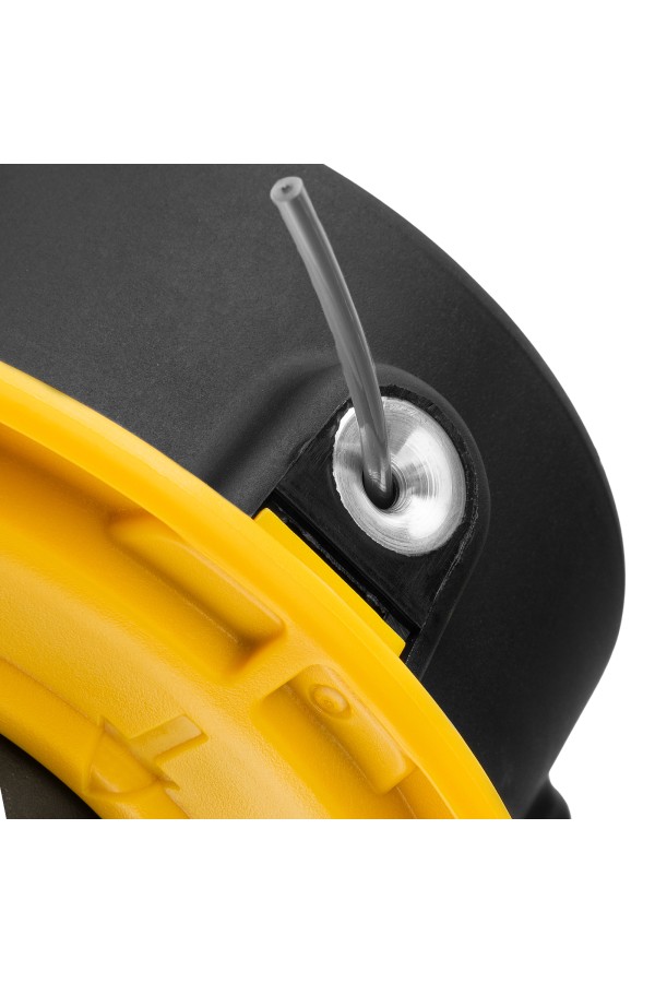 Катушка триммер. полуавтомат. легкая заправка гайка М10 М10 М8, лев.,шаг 1,0 1,25мм Denzel