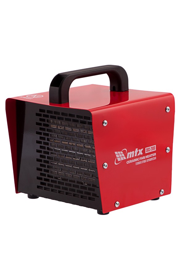 Тепловая пушка керамическая SHCL-2000, квадратная, 230 В, 125 м3/ч, 1/2 кВт// MTX