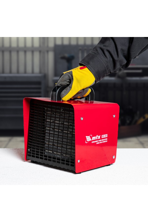 Тепловая пушка керамическая SHCL-3000, квадратная, 230 В, 480 м3/ч, 1/3 кВт// MTX