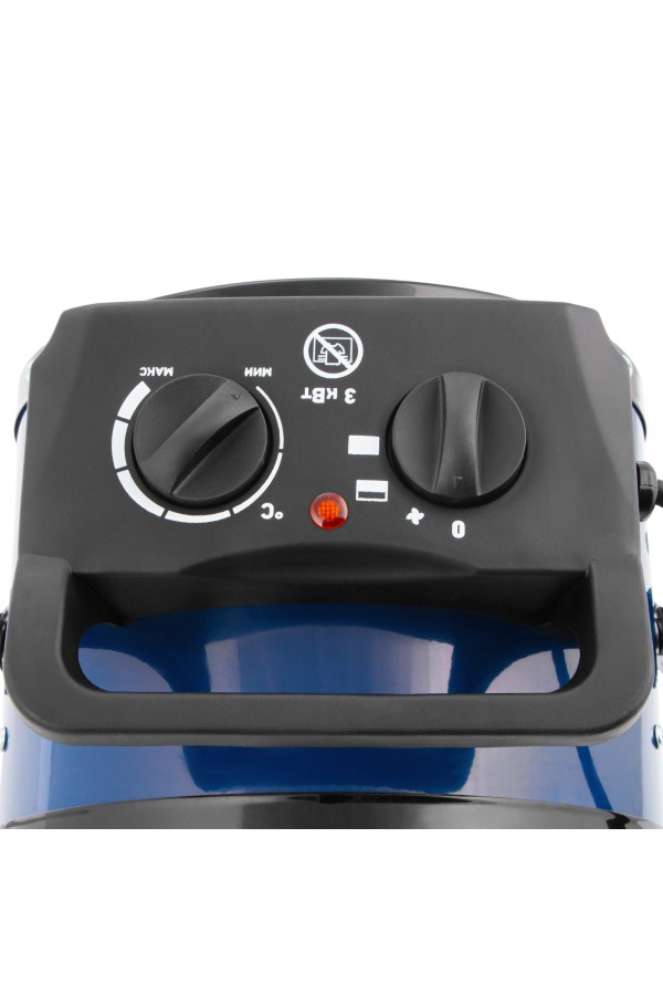 Тепловая пушка, керамический нагреватель K3, 3 режима, 230В, 1500/3000 Вт Сибртех