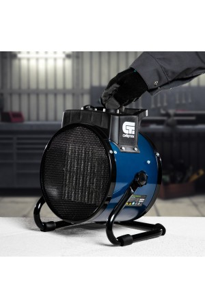 Тепловая пушка, керамический нагреватель K3, 3 режима, 230В, 1500/3000 Вт// Сибртех