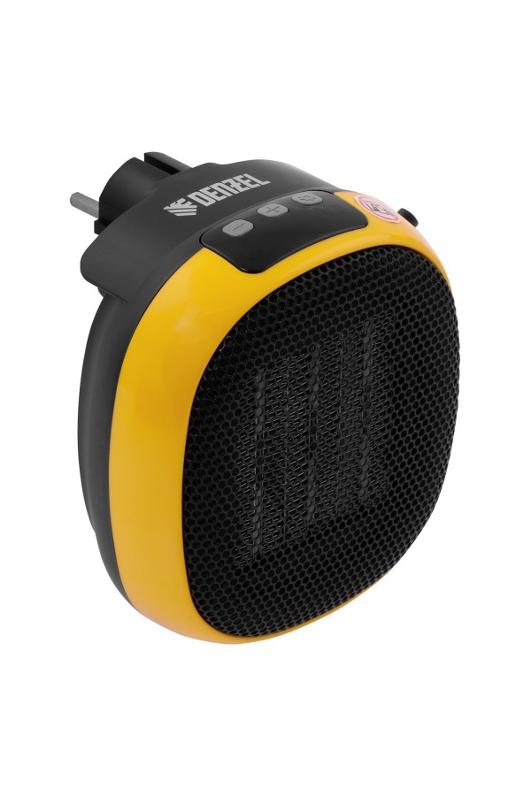 Тепловентилятор портативный керамический DTFC-700, 3 реж. вентилятор, нагрев 700 Вт Denzel