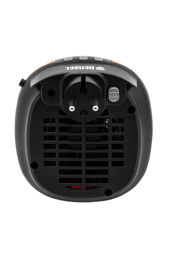 Тепловентилятор портативный керамический DTFC-700, 3 реж. вентилятор, нагрев 700 Вт Denzel