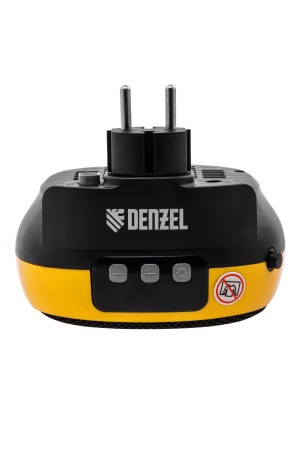 Тепловентилятор портативный керамический DTFC-700, 3 реж. вентилятор, нагрев 700 Вт // Denzel