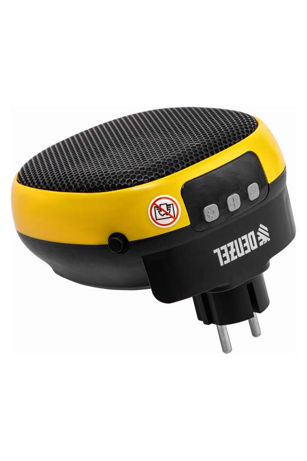 Тепловентилятор портативный керамический DTFC-700, 3 реж. вентилятор, нагрев 700 Вт Denzel