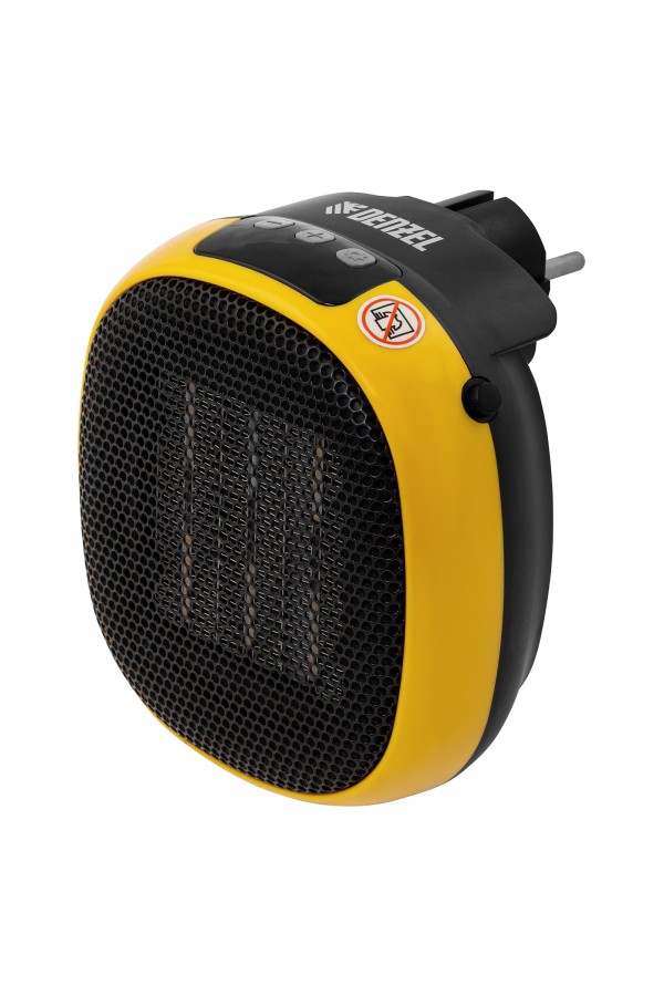 Тепловентилятор портативный керамический DTFC-700, 3 реж. вентилятор, нагрев 700 Вт Denzel