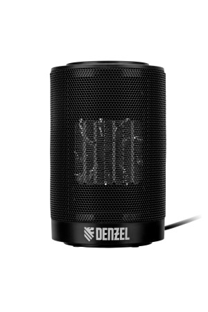 Тепловентилятор керамический DTFC-1200S, вращение, 3 реж., вент., нагрев 600/1200 Вт // Denzel