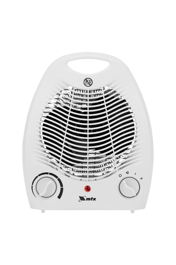 Тепловентилятор электрический, спиральный FHS-2000, 3 режима, вентилятор, нагрев 1000/2000 Вт MTX