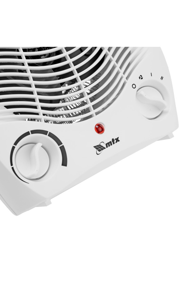 Тепловентилятор электрический, спиральный FHS-2000, 3 режима, вентилятор, нагрев 1000/2000 Вт MTX