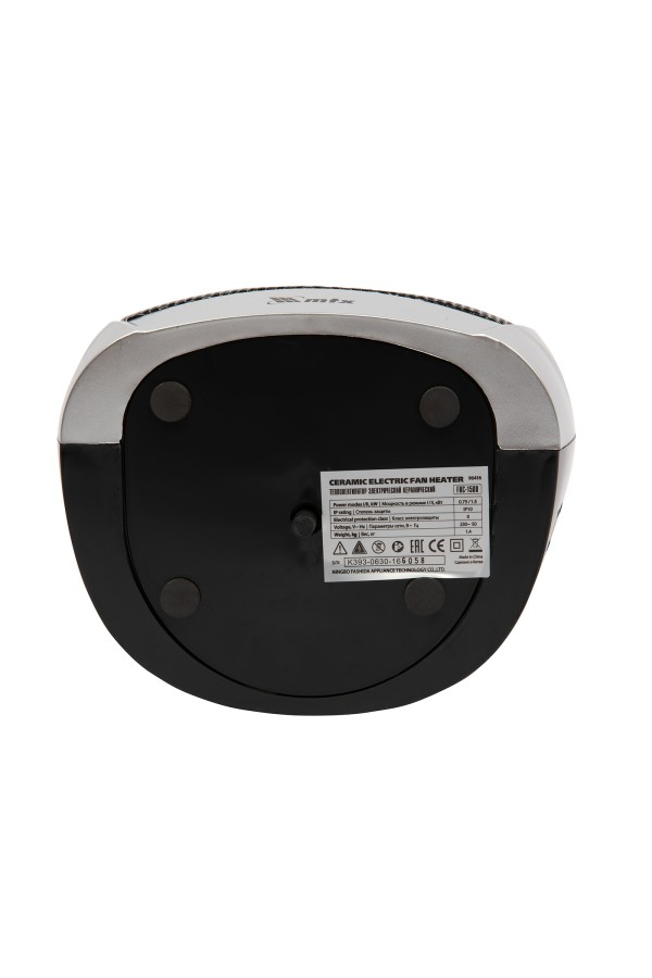 Тепловентилятор электр. керамический FHC-1500, 3 реж., вентилятор, нагрев 750/1500 Вт, MTX