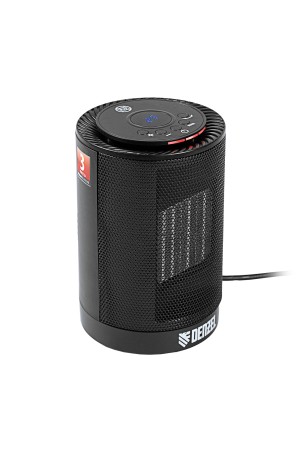 Тепловентилятор электрический керамический DTFC-1200, 3 режима, вентилятор, нагрев 600/1200 Вт Denzel