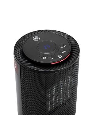 Тепловентилятор электрический керамический DTFC-1200, 3 режима, вентилятор, нагрев 600/1200 Вт Denzel