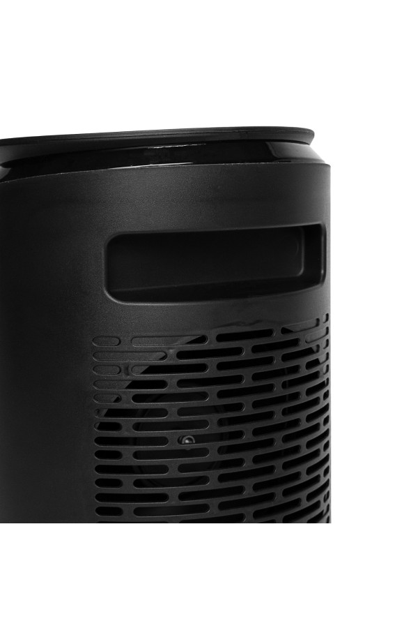 Тепловентилятор электрический керамический DTFC-2000, пульт, 3 режима, вентилятор, нагрев 1000/2000 Вт Denzel