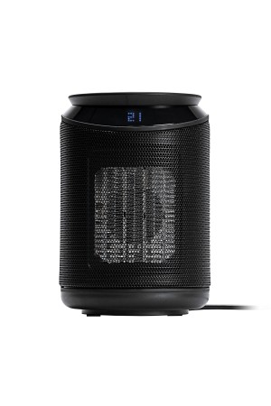 Тепловентилятор электрический керамический DTFC-2000, пульт, 3 режима, вентилятор, нагрев 1000/2000 Вт Denzel