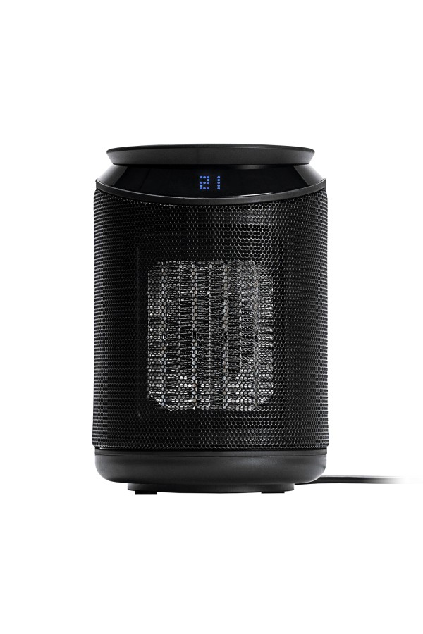 Тепловентилятор электрический керамический DTFC-2000, пульт, 3 режима, вентилятор, нагрев 1000/2000 Вт Denzel