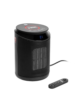 Тепловентилятор электрический керамический DTFC-2000, пульт, 3 режима, вентилятор, нагрев 1000/2000 Вт Denzel