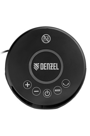 Тепловентилятор керамический DTFC-2000X, 2 кВт, wi-fi, пульт, динамик, вращение, 3 реж. // Denzel
