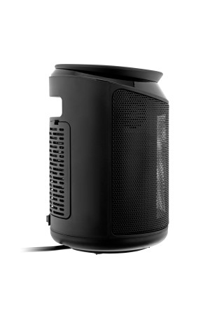 Тепловентилятор керамический DTFC-2000X, 2 кВт, wi-fi, пульт, динамик, вращение, 3 реж. // Denzel