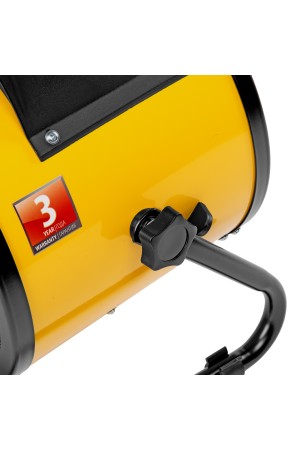 Тепловая пушка, керамический нагреватель (тепловентилятор) DHC 5-400, 230 В, 0.04/3/5 кВт Denzel