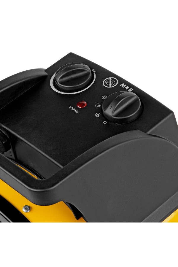 Тепловая пушка, керамический нагреватель (тепловентилятор) DHC 5-400, 230 В, 0.04/3/5 кВт Denzel